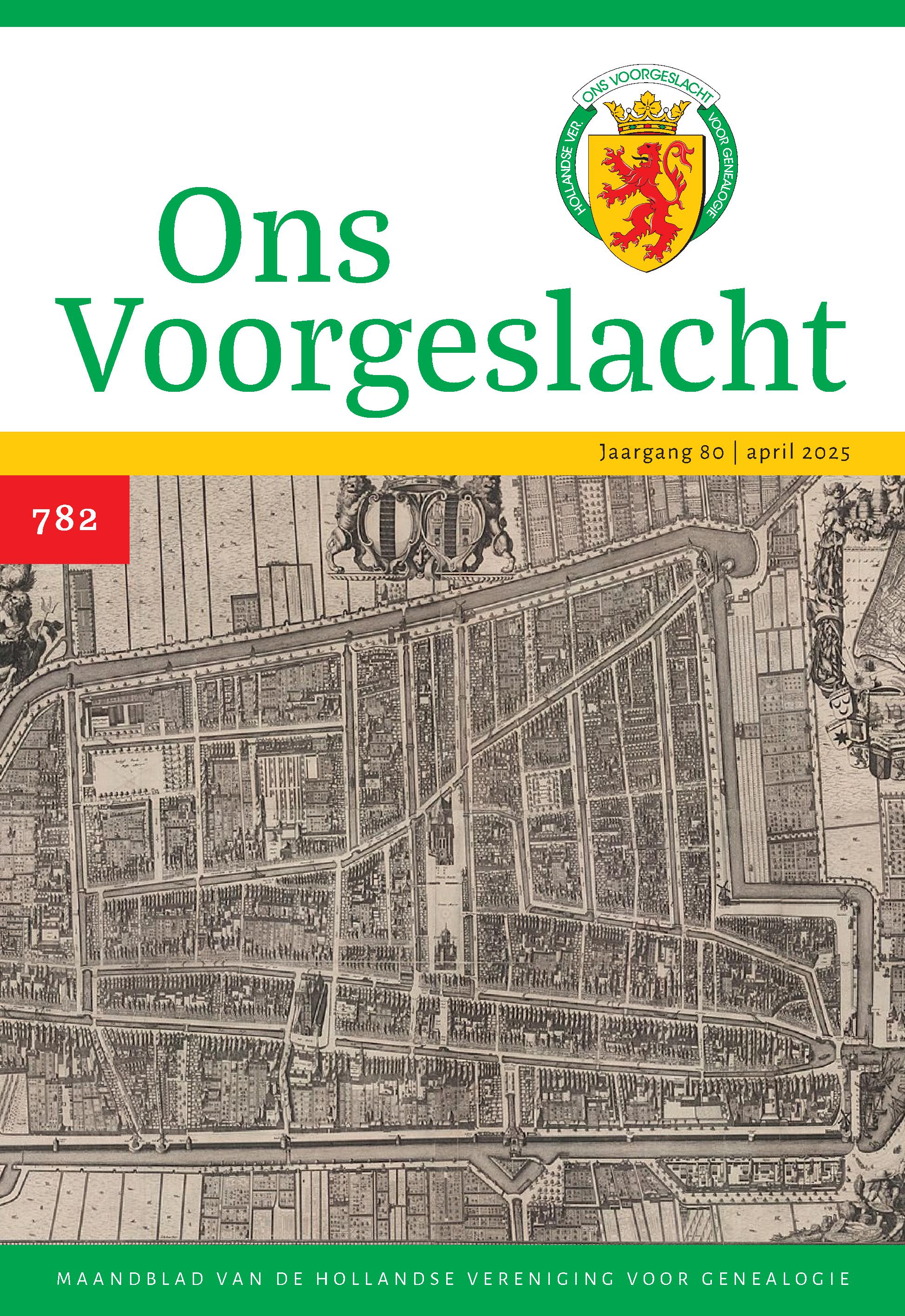 Ons Voorgeslacht, april 2025